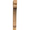 Ekena Millwork Legacy Block Rough Sawn Bracket, Western Red Cedar, 4"W x 28"D x 36"H BKT04X28X36LEC05RWR - alternate 2
